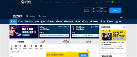 foxbet casino michigan|foxbet sportsbook.